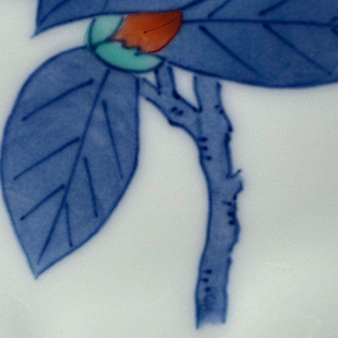 人間国宝　十三代　今泉今右衛門　錦花絵銘々皿　二箱　10枚　直径16.8cm