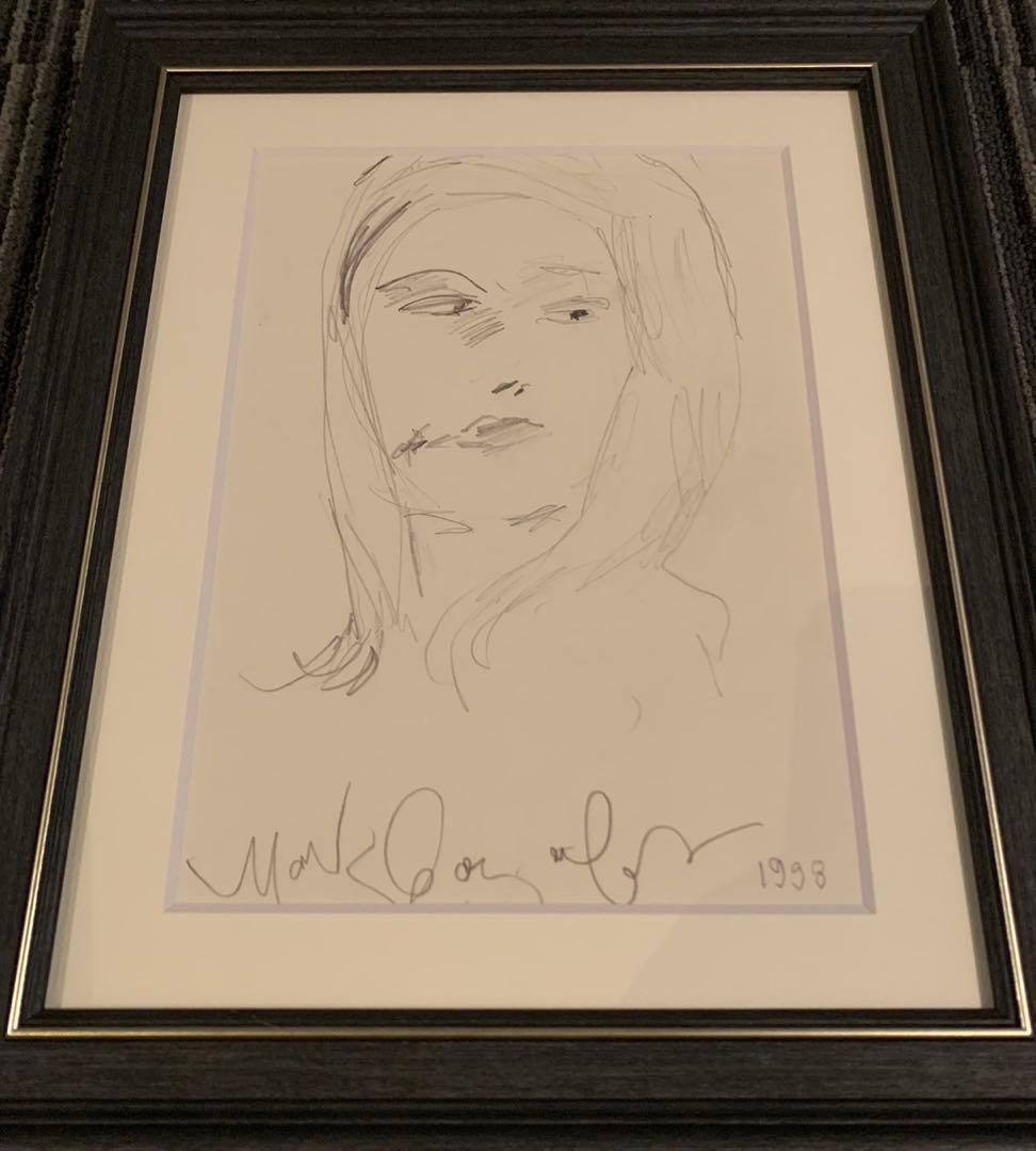 真作 mark gonzales gonz マークゴンザレス 原画 サイン入