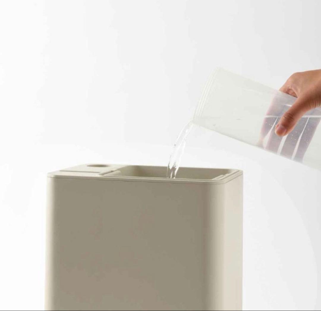 BRUNOブルーノ加湿器 アロマ ハイブリッド超音波式BOE062-cgy