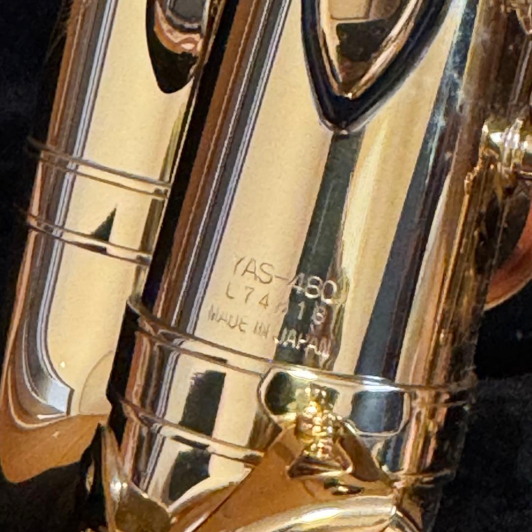 YAMAHA YAS480 サックス本体 【美品】付属品含む