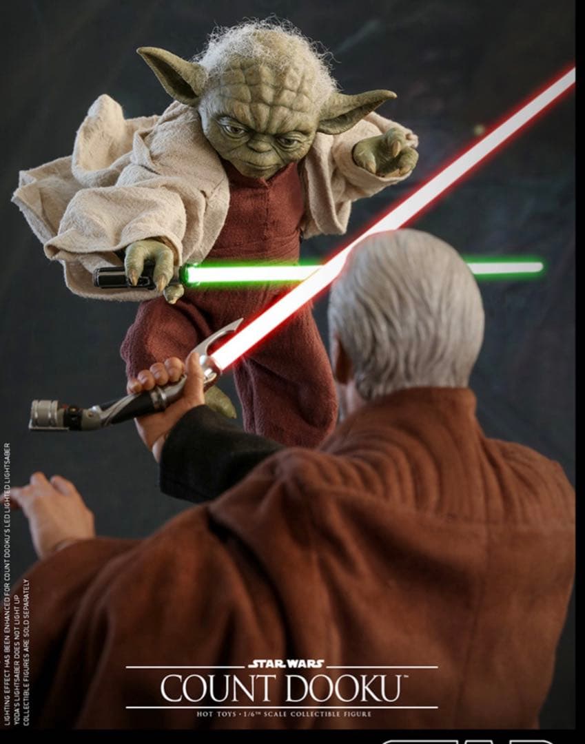 【新品未開封】ホットトイズ ヨーダ MMS495 & ドゥークー伯爵MMS496