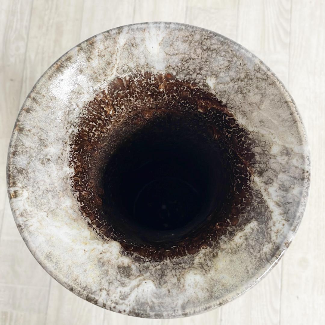 大きめ ヴィンテージ Ruscha art ルシャ 863 花瓶 フラワーベース