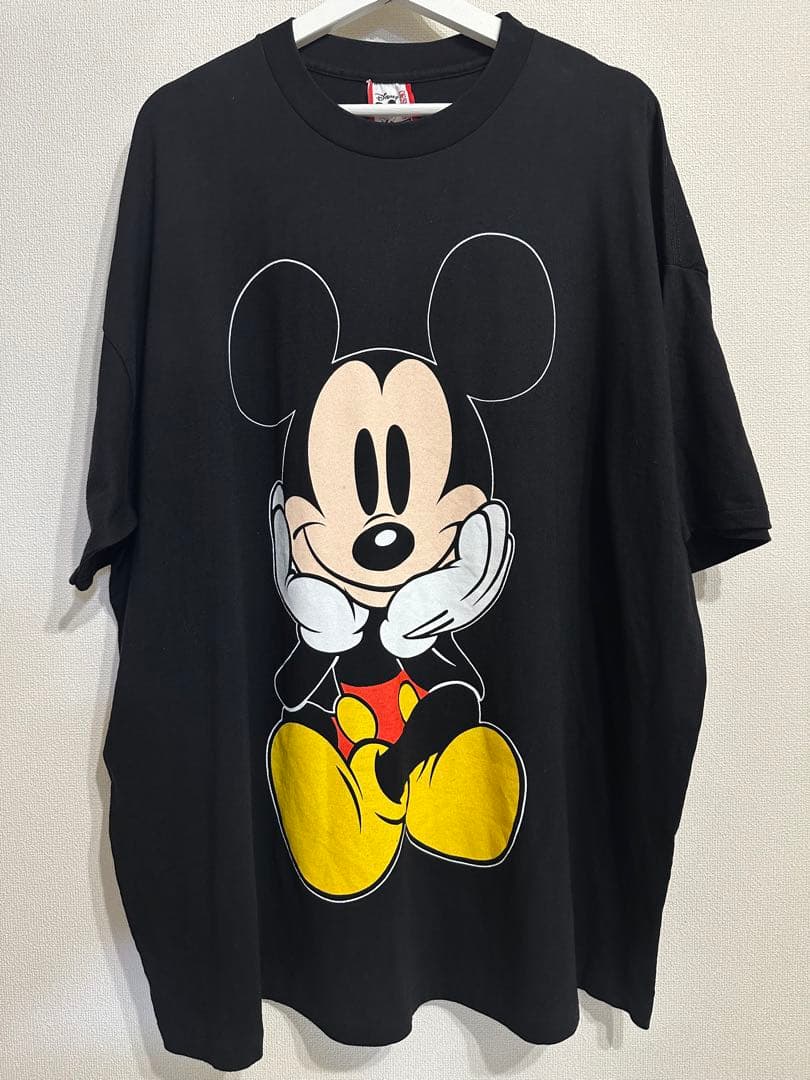 そ*ゆ様 Disney vintage ヴィンテージ T お座り ミッキー 90