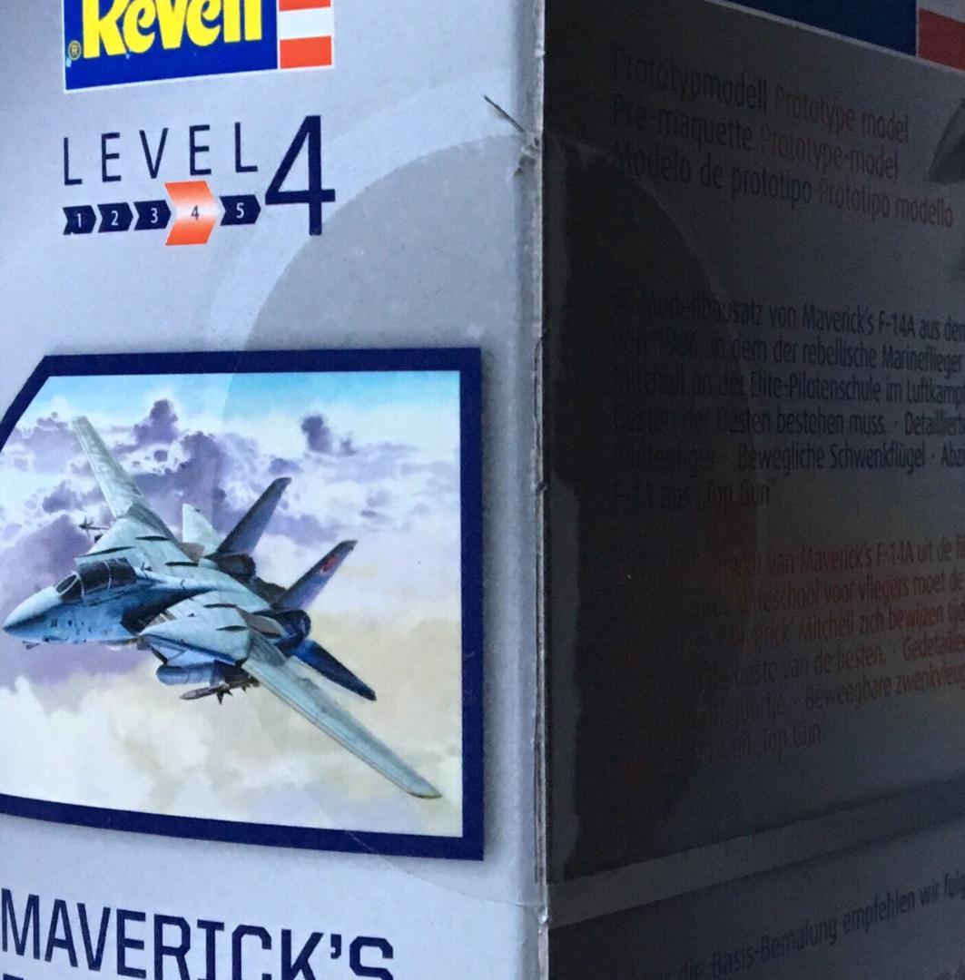 美品 トップガン 1/48 F-14A トムキャット マーヴェリック機 未開封品