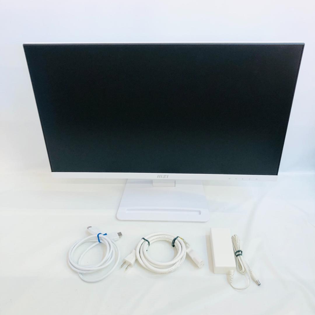 MSI PRO MP243XW 23.8インチ フルHD 白 「6401」