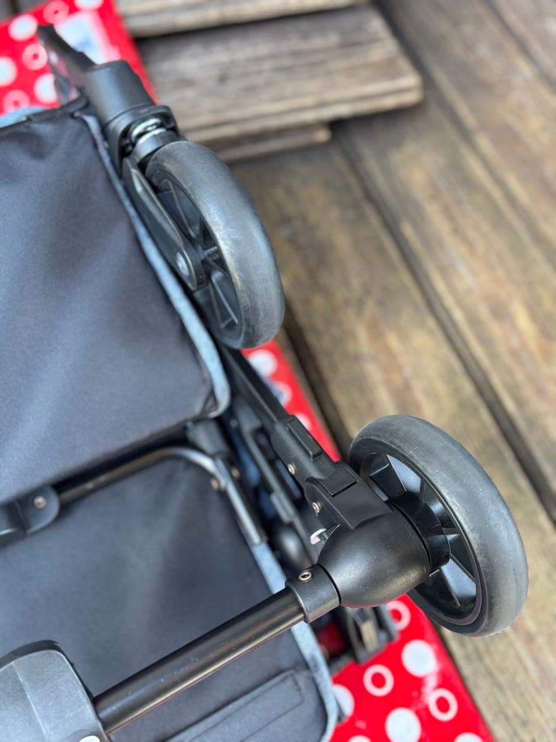 ペットパラダイスsmooca コンパクトペットカート 折り畳み デニム調