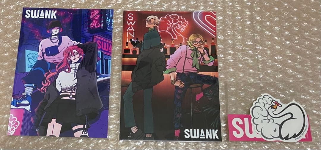 パラライ SWANK ポストカード