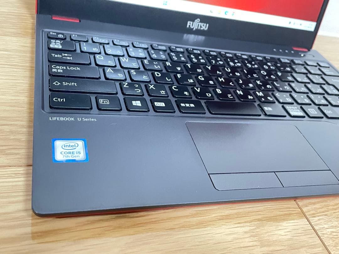 【美品】富士通 LIFEBOOK FHD液晶 i5-7300U SSD256GB