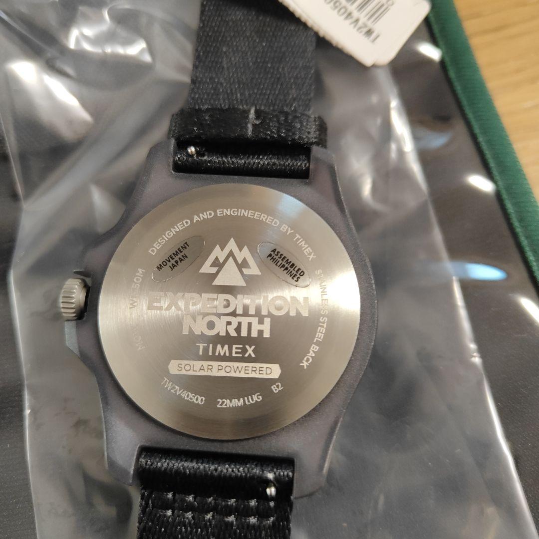 【新品未使用・メーカ保証付】TIMEX EXPEDITION SOLAR 腕時計