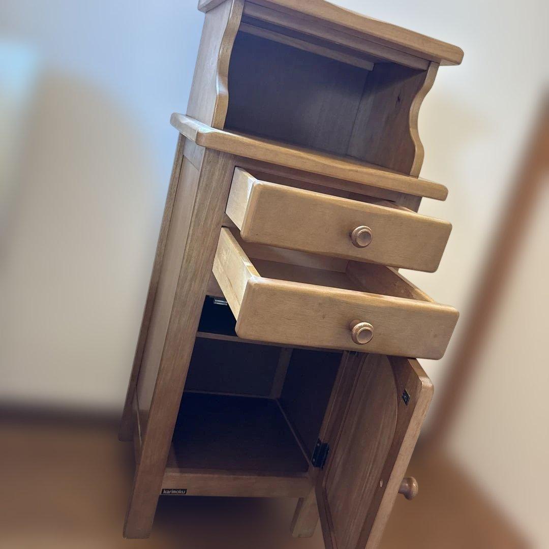 滋賀県引き取り専用❣️美品❣️カリモク❣️電話台❣️花台❣️