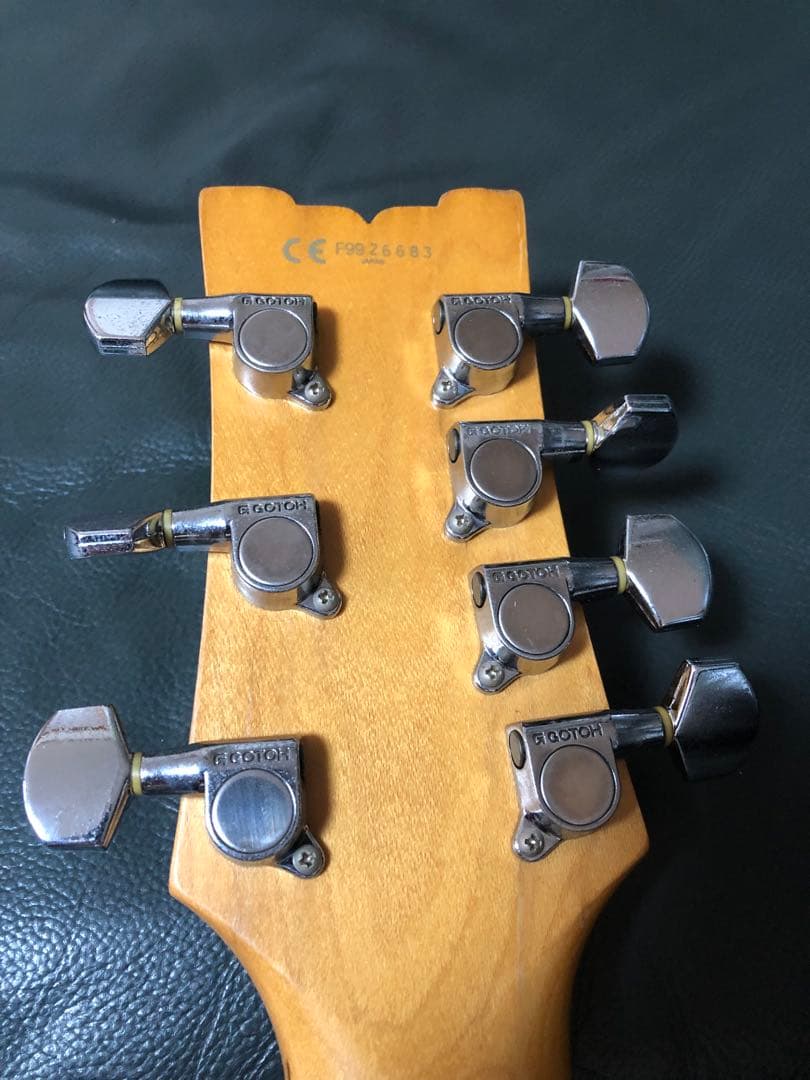 ギター　アイバニーズ　Ibanez AX7521 7弦　マホガニー　フジゲン