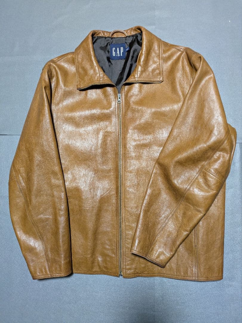 OLD GAP　レザージャケット　XL　キャメル
