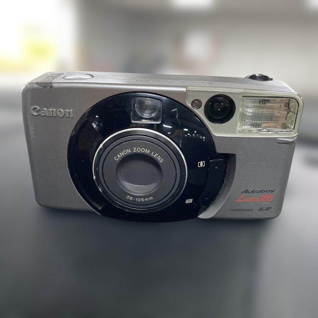【完動品】CANON キャノン Autoboy Luna 105 フィルムカメラ
