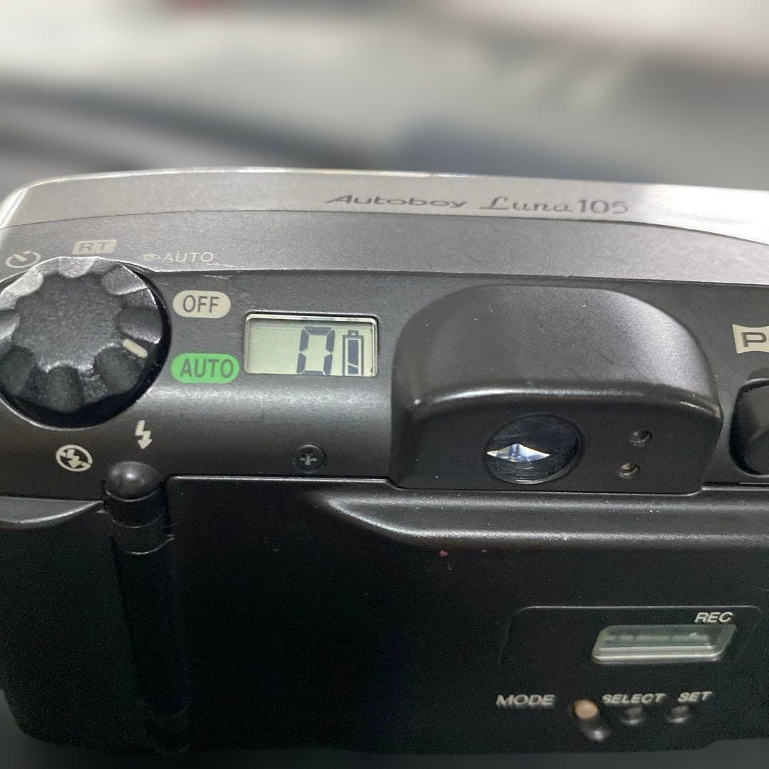 【完動品】CANON キャノン Autoboy Luna 105 フィルムカメラ