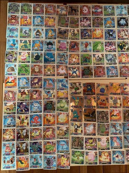 ポケモン　シール　カード