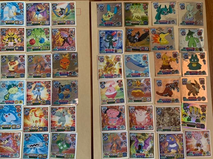 ポケモン　シール　カード