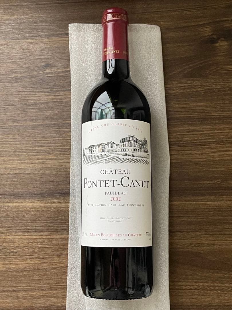 CHÂTEAU PONTET-CANET 2002 赤ワイン 750ml