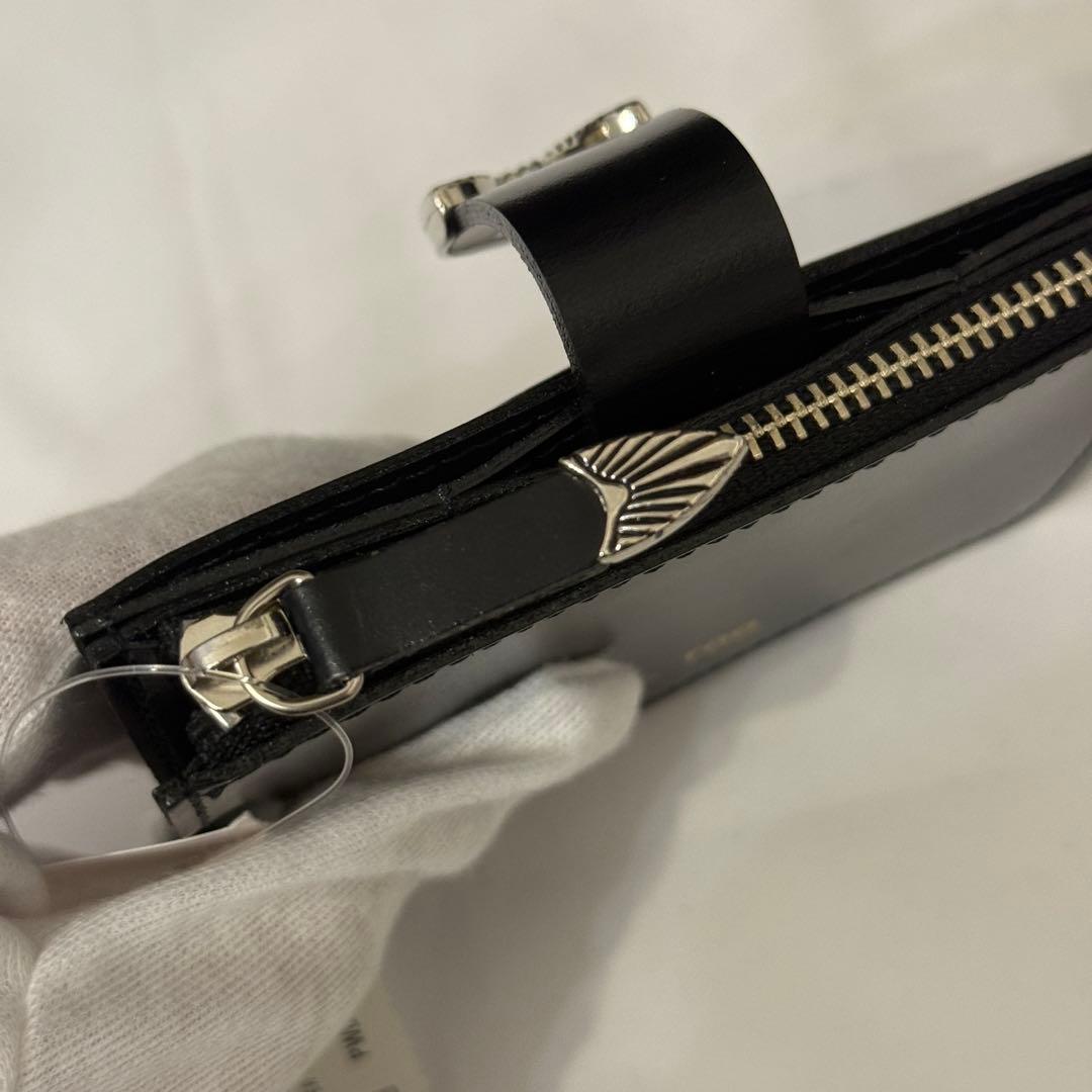 TOGA レザー 財布 ウォレット 黒 カードケース 新品 トーガ