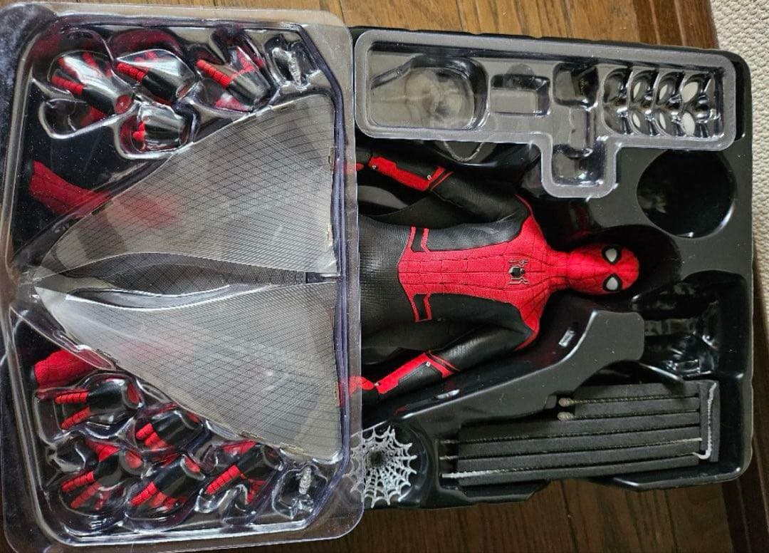 ホットトイズ スパイダーマン アップグレードスーツ ※パーツ欠品有り