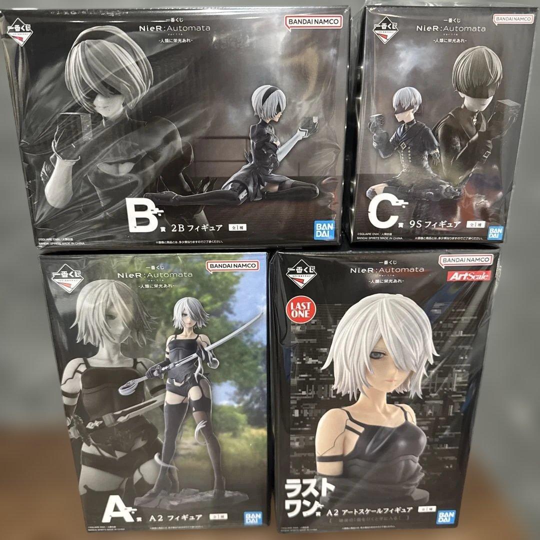 一番くじ NieR ニーア オートマタ 人類に栄光あれ フルコンプリート コンプ