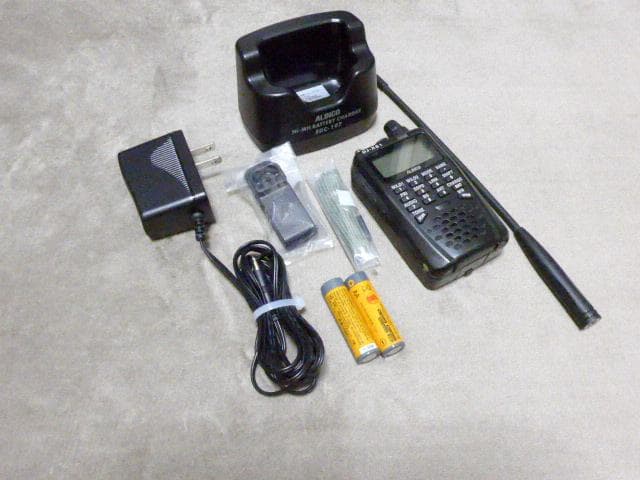 ALINCO DJ-X81 ワイドバンドレシーバー（受信機）初期化済 付属品完備