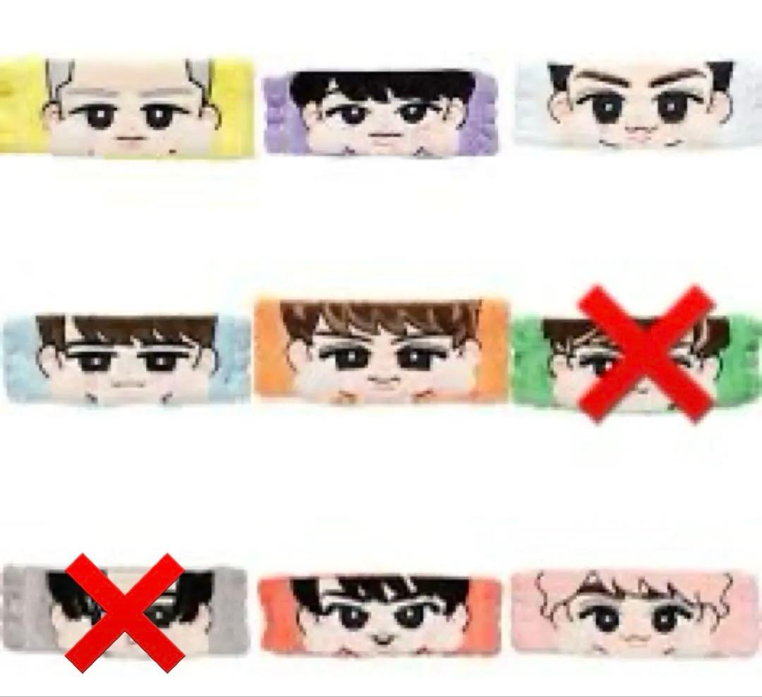 Man すのチル ヘアバンド 8人 未開封