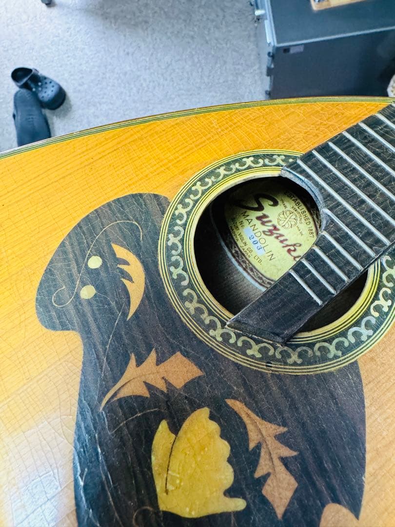 SUZUKI 鈴木 バイオリン マンドリン 日本製 楽器 弦楽器 NO203