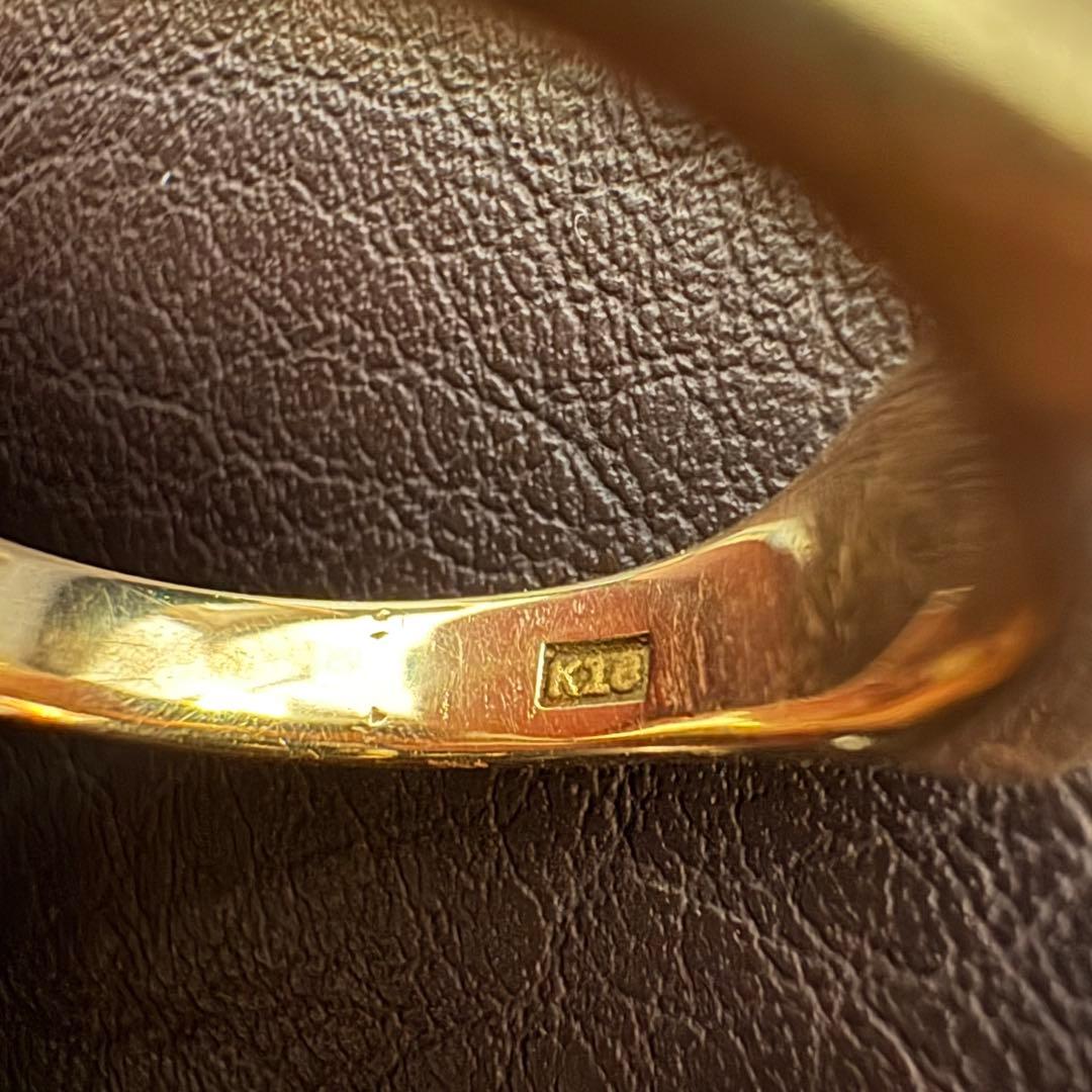 K18 印台 シグネットリング 15号【正規品】