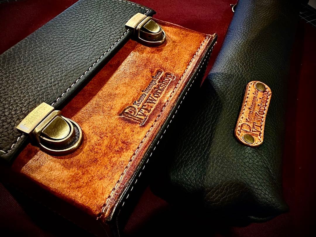 月末SALE!お買得！Pvt.Workshop極CL　本革　デッキケース&ハーフ