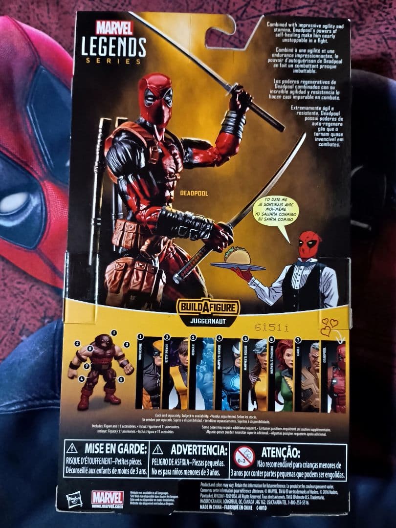 Marvel LegendsDeadpoolマーベルレジェンドデッドプール未開封