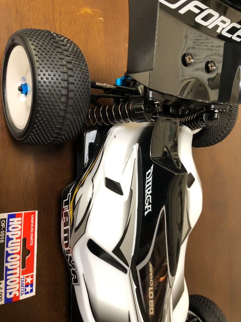 DB01ドゥルガ　未走行　ESCモーターサーボ 新品スリッパークラッチ付