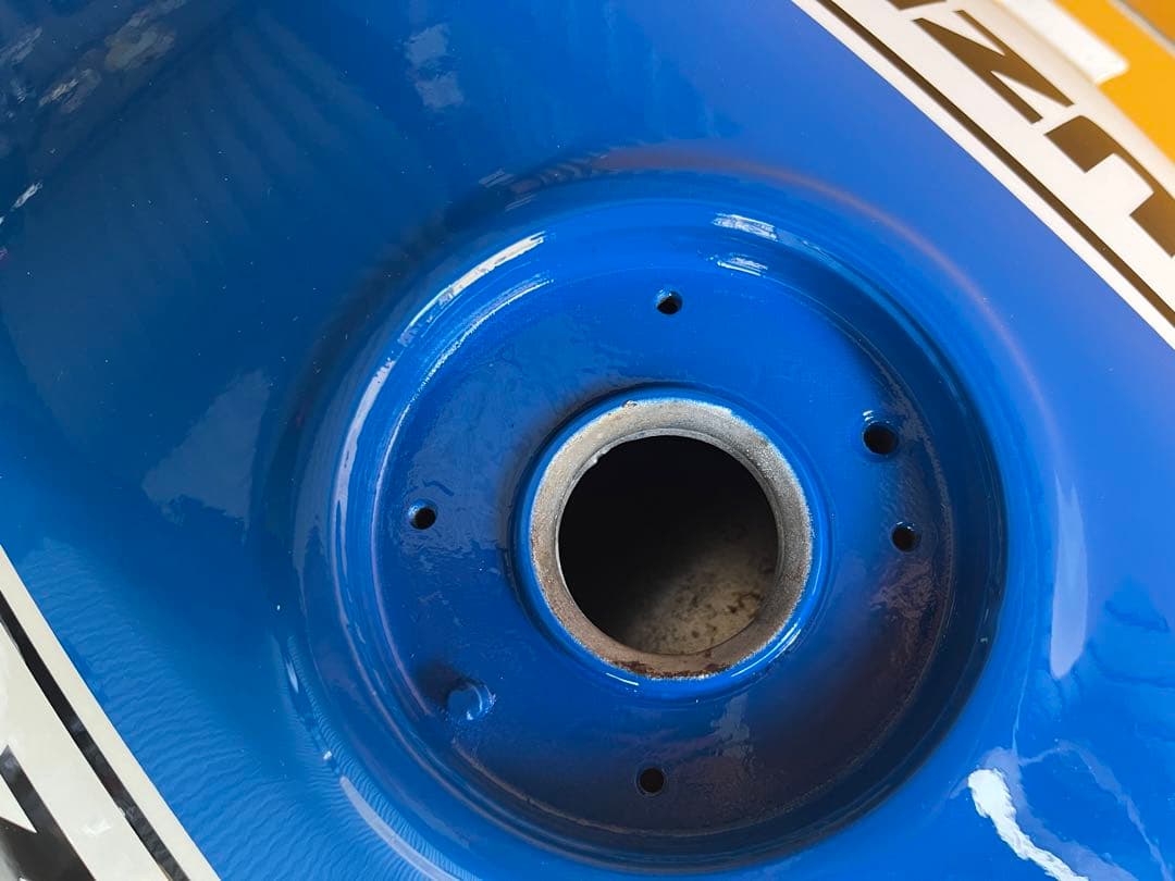 SUZUKI インパルス400タンクGK79Aクーリーカラー