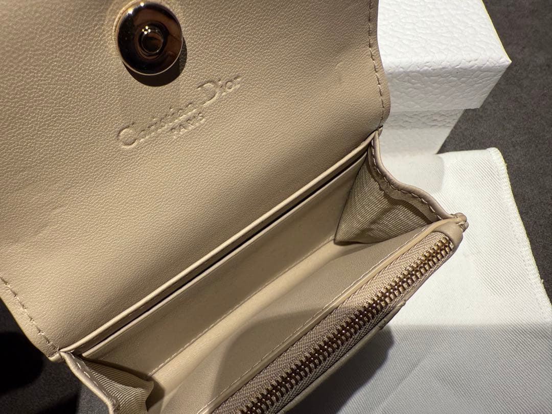 ディオール　My Dior Hibiscus Lジップウォレット