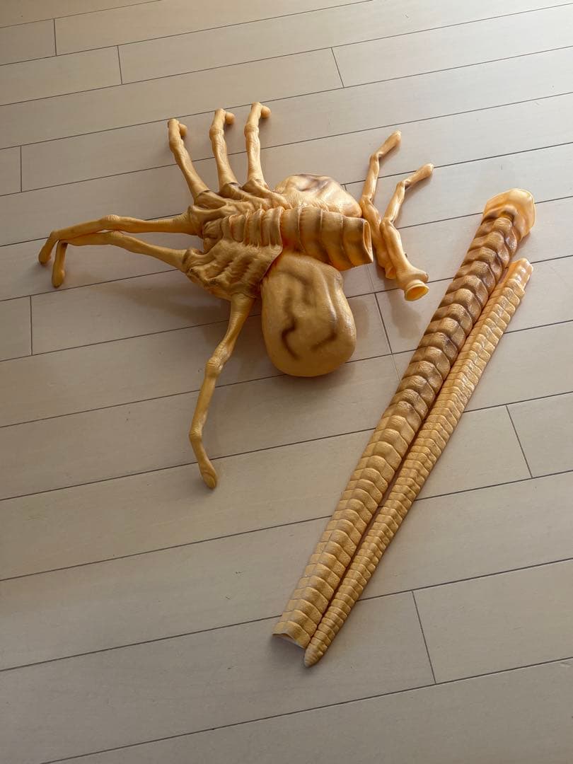 ALIEN/フェイスハガー/フィギュア/エイリアン/原寸/ソフビ/アオシマ/箱付