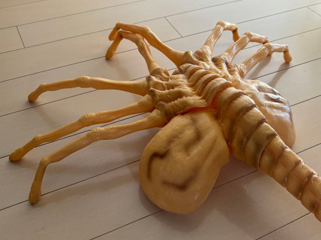 ALIEN/フェイスハガー/フィギュア/エイリアン/原寸/ソフビ/アオシマ/箱付