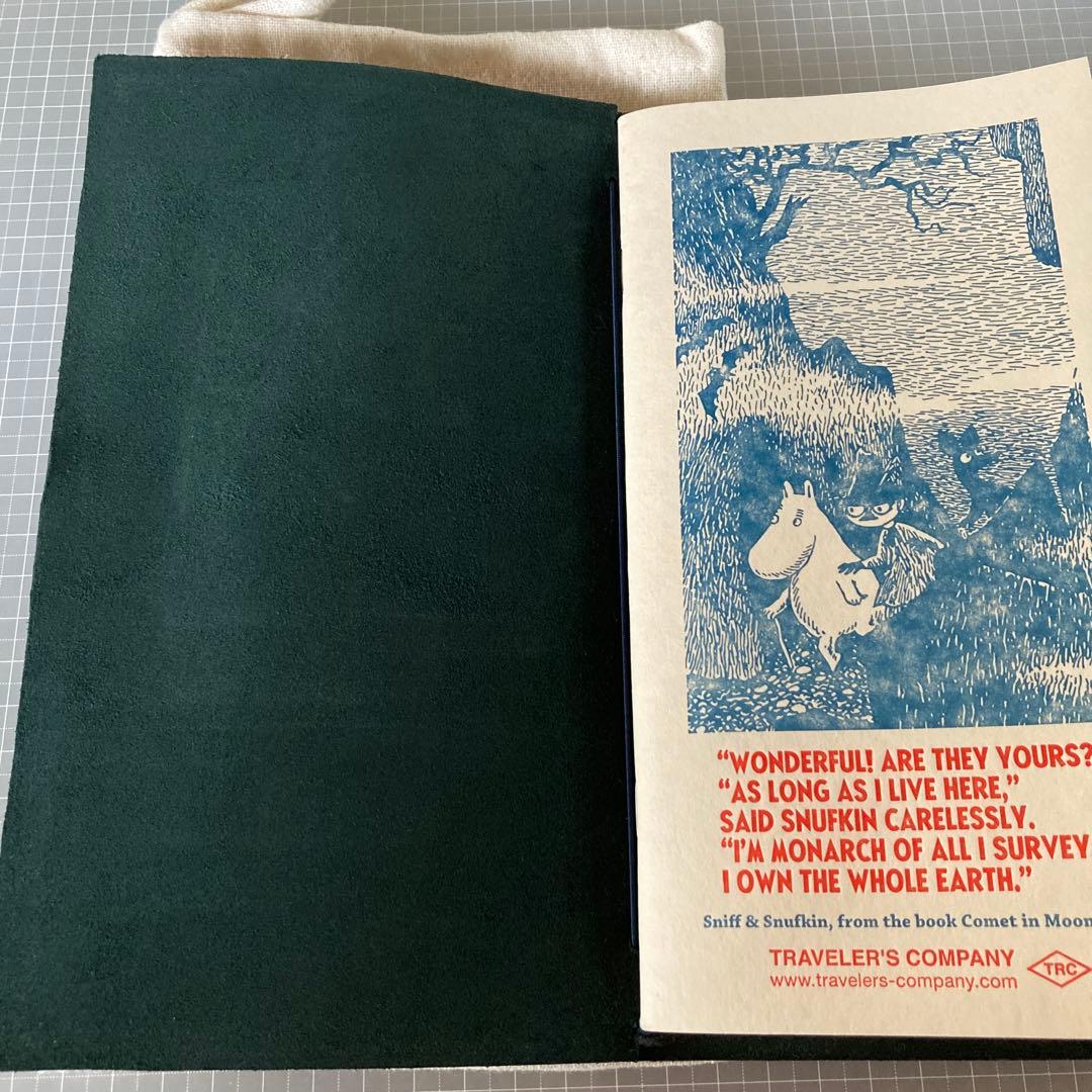 トラベラーズノート　ムーミン　彗星