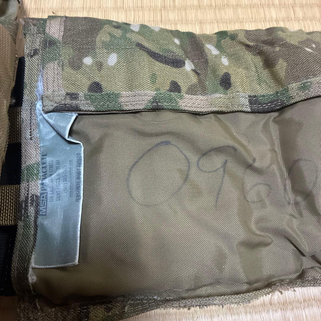 個人装備 MSA Paraclete Plate Carrier Multicam
