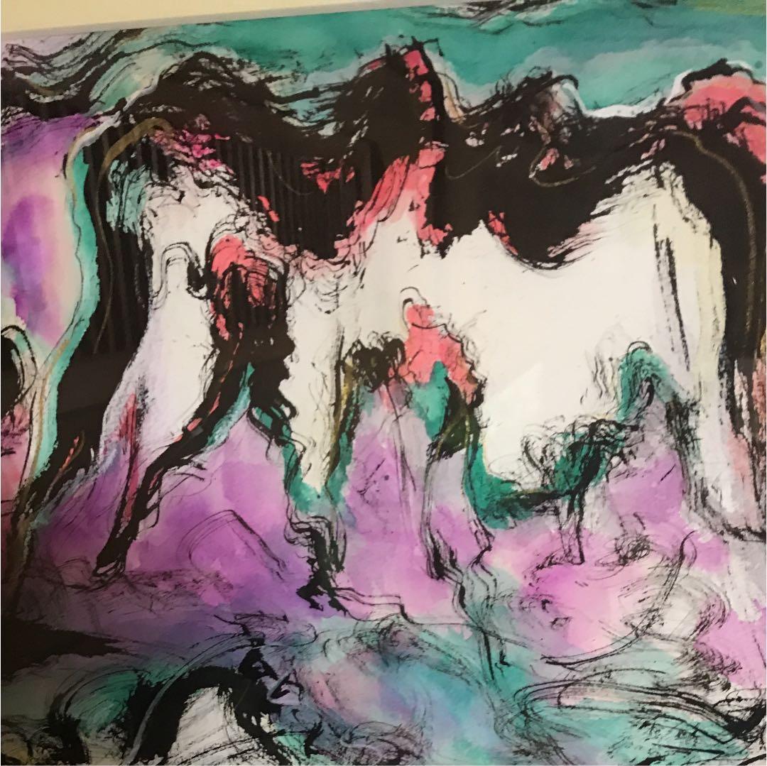 水彩画　人気作家鈴木 康雄 画伯作品 10号