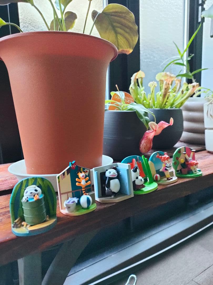 パンダコパンダ　マグネットフィギュア 6体セット