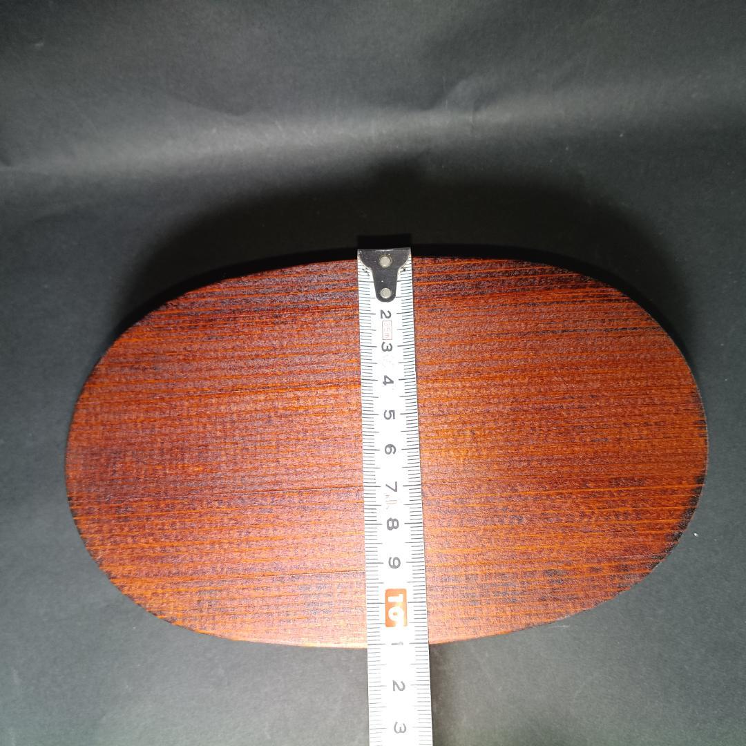 未使用　大館曲げわっぱ　うるし　漆　小判弁当　小