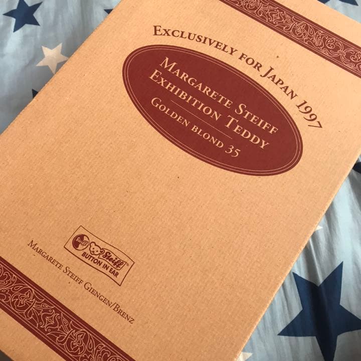 【値下げしました】シュタイフ テディベア ゴールデンブロンド 証明書付き