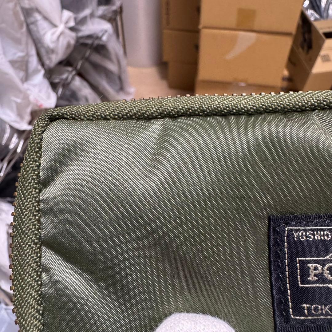 【新品同様】PORTER ポーター　タンカー　キーケース　セージグリーン