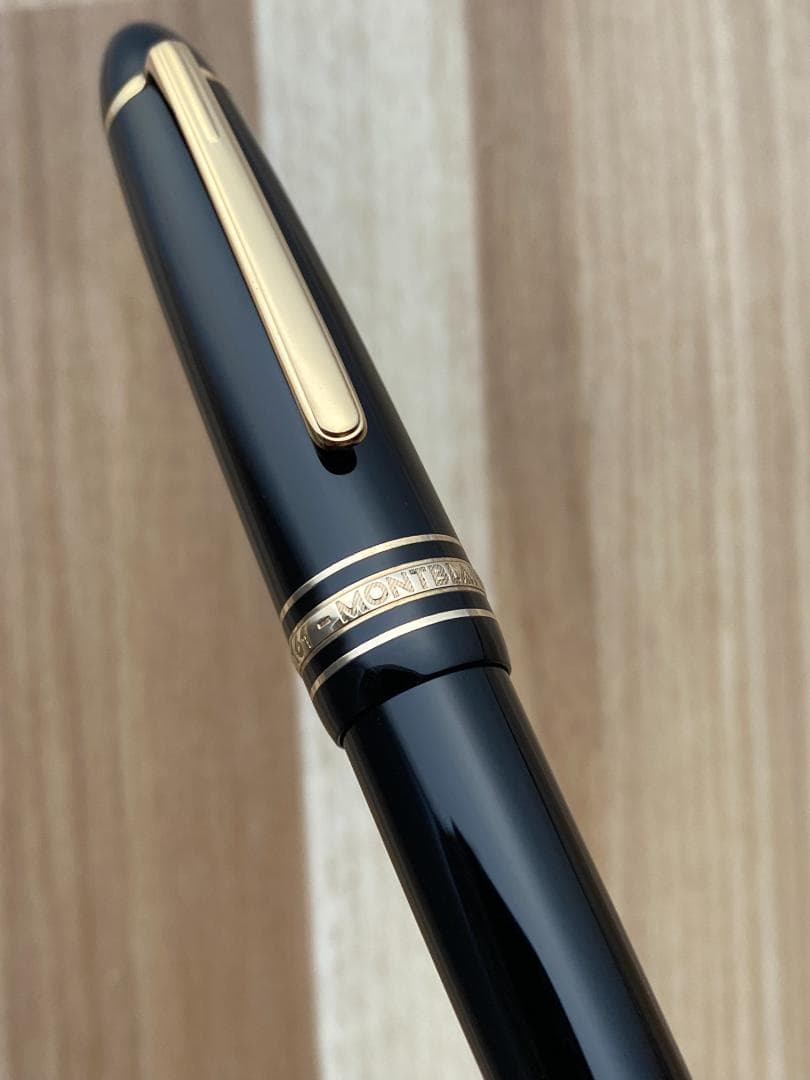 美品 モンブラン ル・グラン 161 ブラックｘゴールド ドイツ製 ボールペン