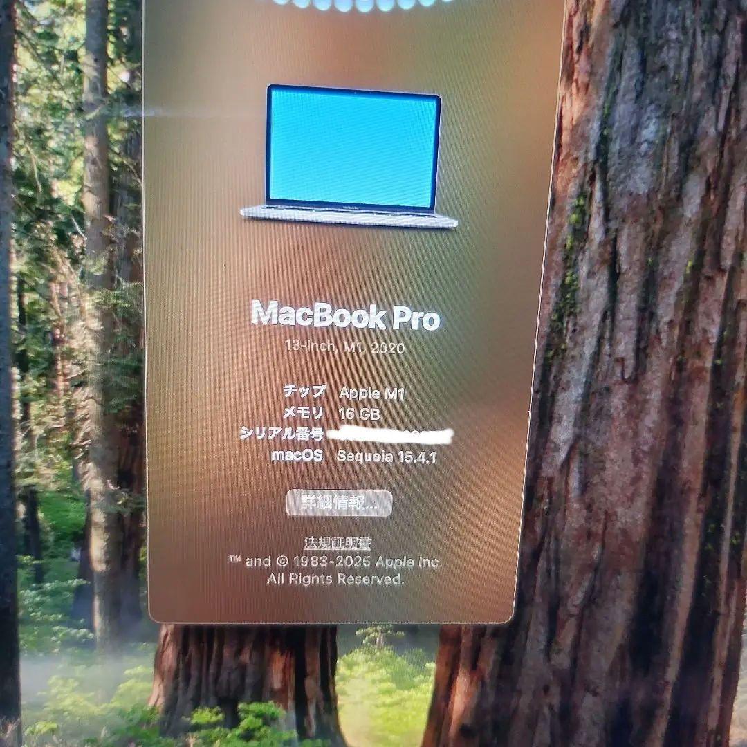 古*m様 Apple MacBook Pro 13インチ 2020年モデル