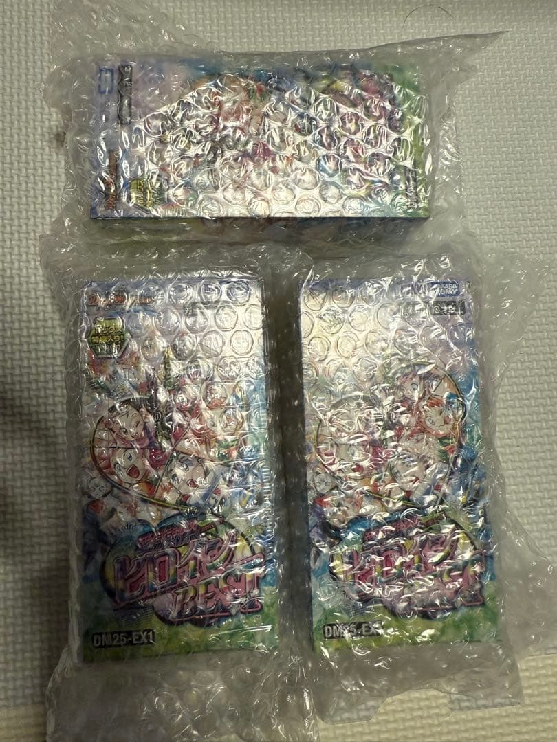 デュエマ 愛感謝祭ヒロインBEST3BOX未開封シュリンク付き