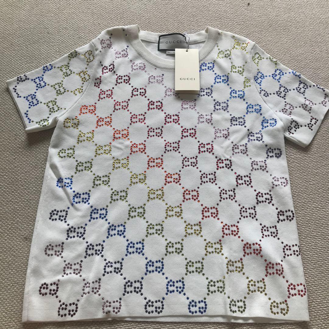 GUCCI グッチ　Tシャツ　半袖　タグ付き
