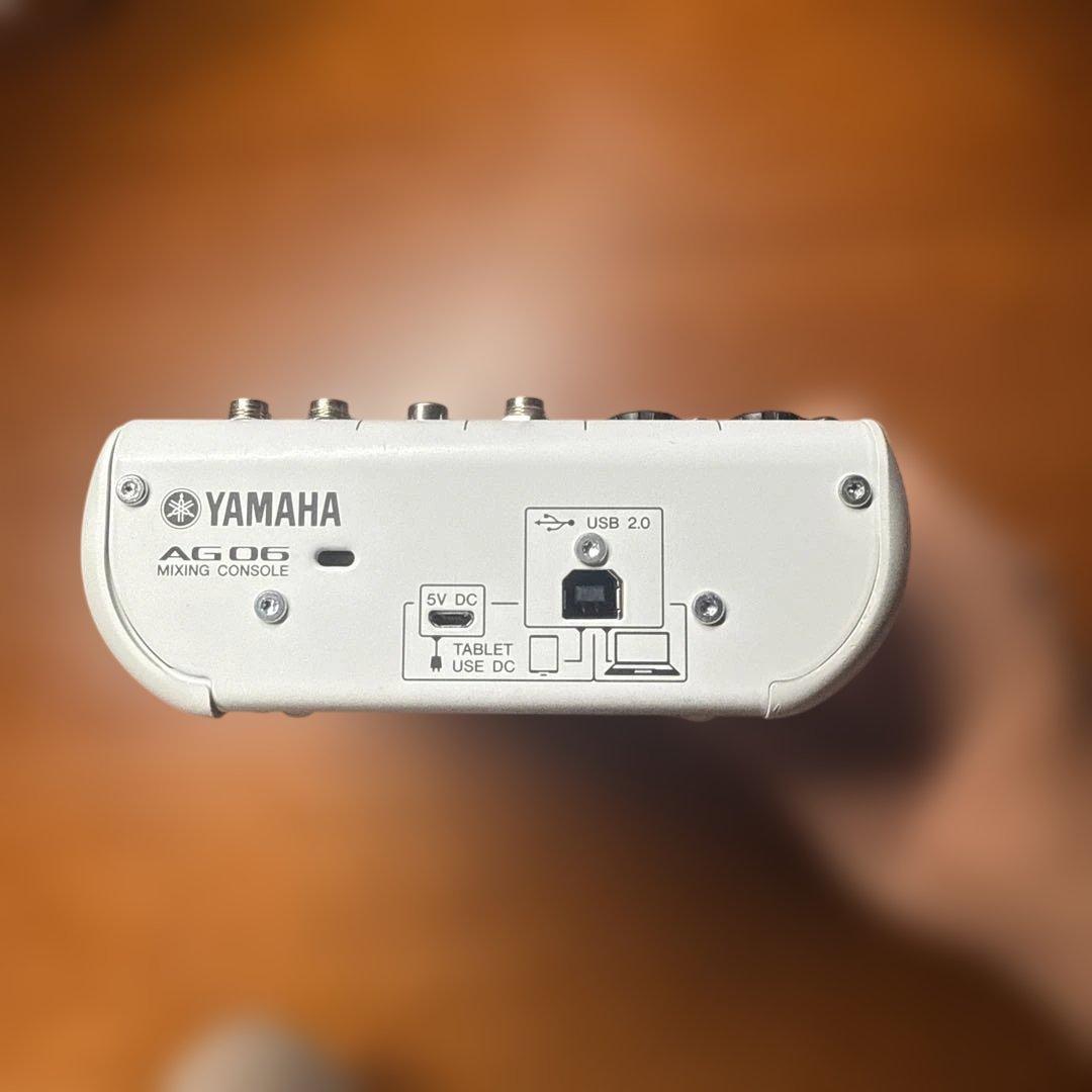 Yamaha AG06 オーディオインターフェイス 本体、ケーブルのみ 箱無し