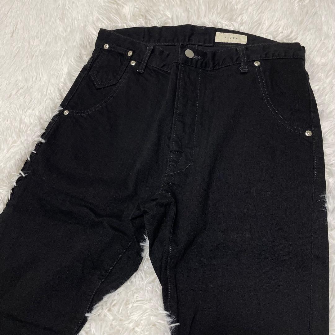 美品 JieDa ジエダ　サルエルスキニーデニムパンツ ブラック サイズ3