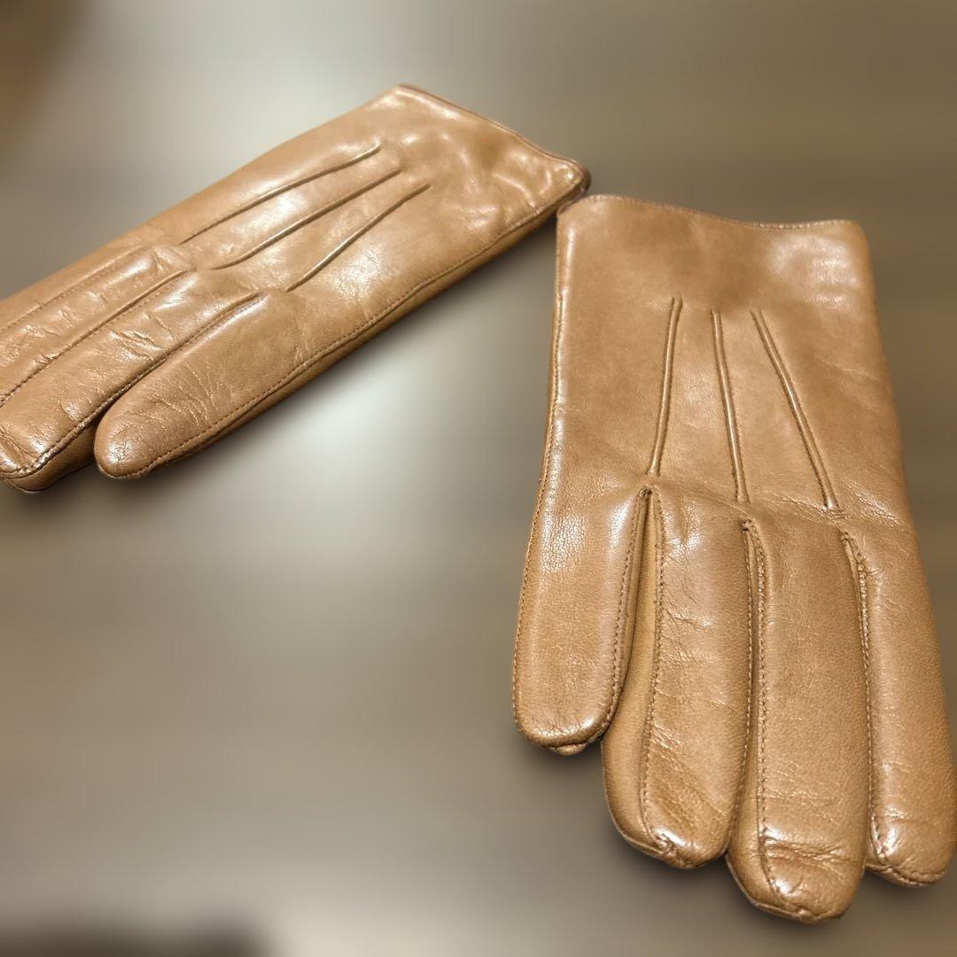 ラブグローブ 手袋　ナパレザー　ブラウン　8インチ