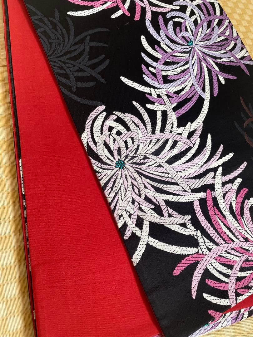 美品　金彩　振袖　正絹